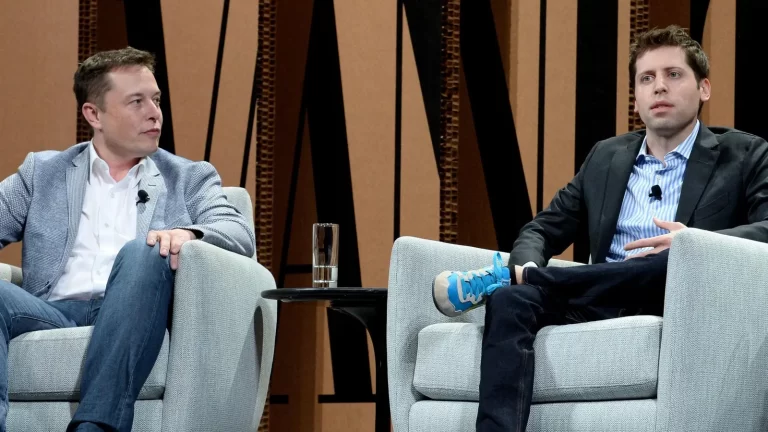 Elon Musk and Sam Altman