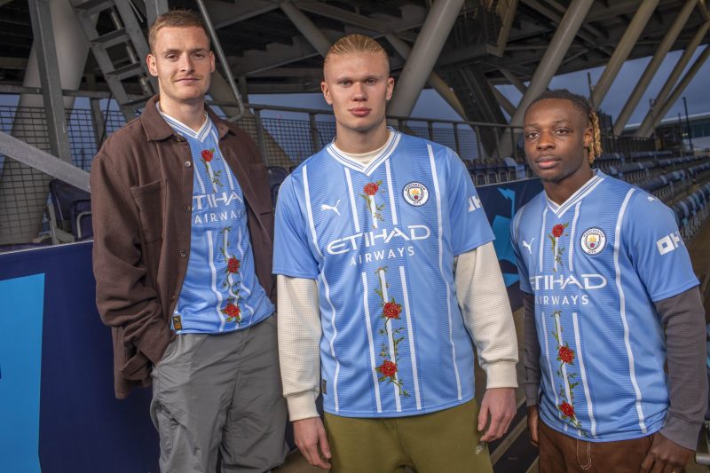 Man City and OKX release limited-edition jerseys